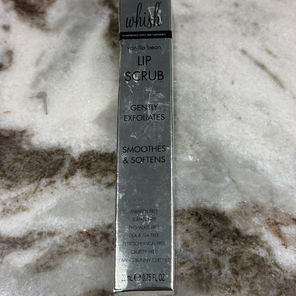 Whish Vanilla Bean Lip Scrub - Brand new in package